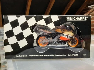 Minichamps Honda RC211V Valentino Rossi Repsol Honda Team MotoGP 2003 1:12 B12 - Picture 1 of 11
