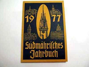 Altes Fach Sach Buch Südmährisches Jahrbuch Ausgabe 1977 Sudetendeutsche Landsma - Bild 1 von 1