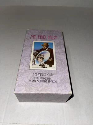 My Fair Lady 25th Anniversary Commemorative Edition CBS Video Club 2 VHS Box Set - Image 1 of 4