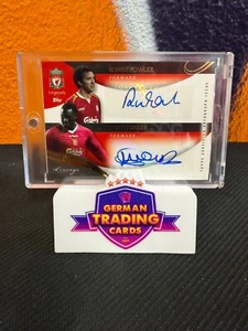 Robbie Fowler/Emile Heskey Dual Auto - Topps FC Liverpool Lineage 2022/23 - Bild 1 von 2