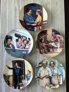 The Honeymooners Set of 5 Plates The Hamilton Collection Presents 1987 VIP Corp. - Picture 1 of 15