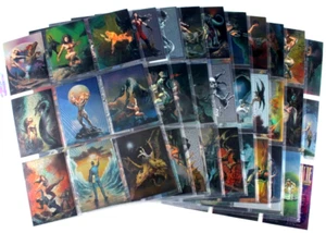 1996 COMIC IMAGES CHROMIUM BORIS WITH JULIE COMPLETE 90/90 CARD SET +MORE MINT! - Picture 1 of 6