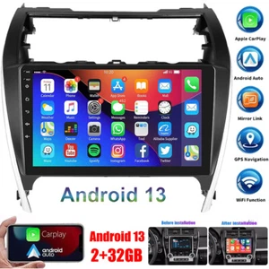 For 2012-2014 Toyota Camry Radio Car Apple Carplay Android GPS Navigation 2+32GB - Bild 1 von 15