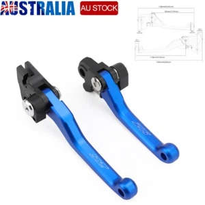 CNC Pivot Brake Clutch Levers For YAMAHA YZ450F YZ250F YZ 125 YZ 250 YZ426F - Picture 1 of 13