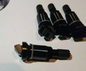 X4 Neumático Sensor de presión Válvula Vástago Servicio TPMS para Kia Sportage, Ceed Nero] - Imagen 1 de 2