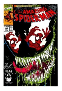 AMAZING SPIDER-MAN 346, VF (8.0), ICONIC COVER ERIC LARSEN, VENOM * - Picture 1 of 2