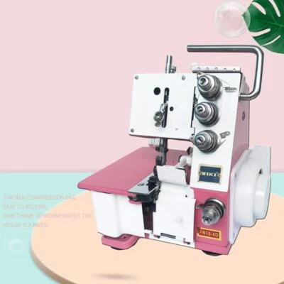 300W Household Four-thread Overlock Machine Desktop Overlock Sewing Machine - Image 1 of 4