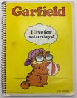 Vtg 1978 Garfield I Live For Saturdays Mead Notebook Usa 