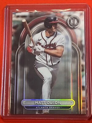 2024 Topps Tribute Matt Olson Atlanta Braves #2 - Image 1 of 2