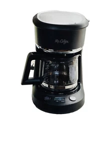The Mr. Coffee BVMC-PC05BL3 5-Cup Programmable Mini Brew Coffee Maker(Cracked) - Picture 1 of 10