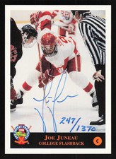 1994 Classic Pro Prospects Auto #NNO Joe Juneau   Card TCCCX