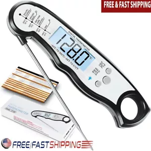 Digital Meat Thermometer Instant Read Waterproof Cooking BBQ Probe Kitchen Tool - Picture 1 of 8