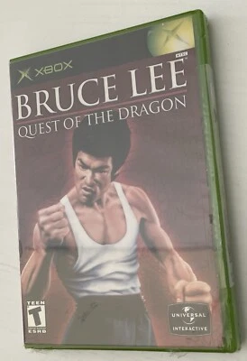 Bruce Lee: Quest of The Dragon Microsoft Xbox Brand New ( Small Crack On Case) - Image 1 of 3