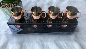 Rosegold Antik 4er Set kleine Tassen - Bild 1 von 6