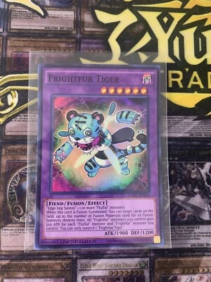 DOCS-ENSE2 Frightfur Tiger - YuGiOh Trading Card - Super Rare - NM Limited Ed - Image 1 of 2