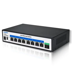 Switch de Bureau Multi-Gigabit 8 Ports 25 G Non géré 8 Ports Base-T 25 G 1 SF... - Afbeelding 1 van 7