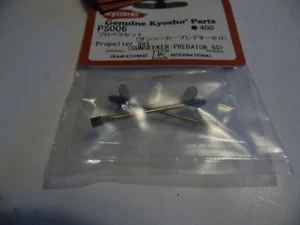 KYOSHO PS006 Axes + hélices SUNSEEKER PREDATOR 60 - Picture 1 of 1