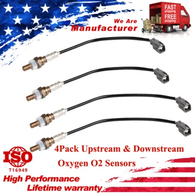 4X Oxygen O2 Sensor 2344138 For Toyota 4Runner Lexus GX470 LS430 SC430 2003-2004 — 第 1/4 张图片