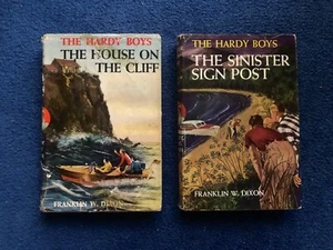 Vintage The Hardy Boys Mystery Books. US Editions Original Dust Jackets Dixon - Picture 1 of 16