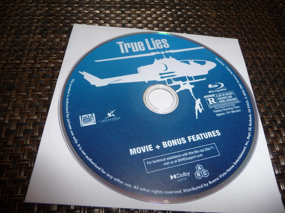 True Lies (blu-ray, 1994) USA version, nice! - Bild 1 von 1