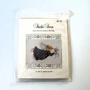 Studio Seven Counted Cross Stitch BC-76 Engel mit Blumen - Bild 1 von 2
