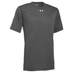 Under Armour Men's UA Tech Locker 2.0 T-Shirt S/S Athletic L Dark Grey 2 lot - Picture 1 of 2