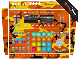 Native Instuments Studio | Orange Camo | Protective Decal | StyleFlip Skins - Picture 1 of 1