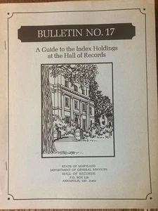 5 MARYLAND GENEALOGY 1800 FEDERAL CENSUS COUNTY INDEX PRINCE GEORGE TALBOT KENT+ - Picture 1 of 5