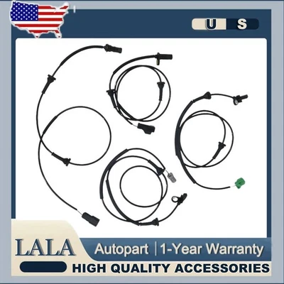 4 piezas sensores de velocidad ABS delanteros y traseros para Volvo S60 S80 V70 XC70 2 pines 307737420 Foto 1 de 4