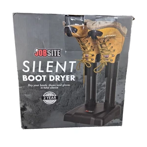 JobSite Boot Dryer Silent Shoe Dryer and Warmer for Work Boots  Gloves And Shoes - Picture 1 of 6