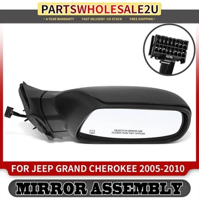 Espejo retrovisor eléctrico derecho con calefacción y memoria para Jeep Grand Cherokee 2005-2010 Foto 1 de 4