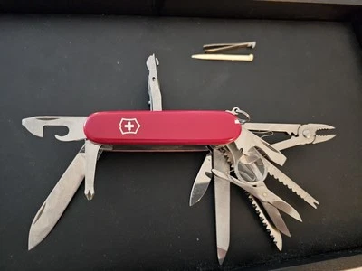Victorinox Swiss Army Multi-Tool, SwissChamp Pocket Knife, Red - Image 1 of 4