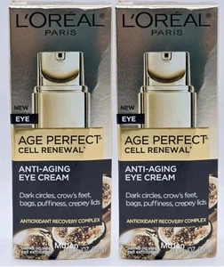 (Set bestehend aus 2) L'Oreal Age Perfect Zellerneuerung Anti-Aging Augencreme 0,5 Oz. - Bild 1 von 1