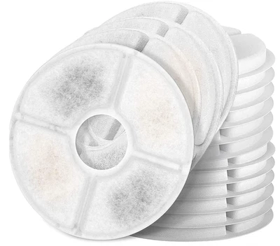 Paquete de 24 filtros de repuesto para fuentes para gatos - (2) paquetes de 8 + (2) paquetes de 4 Foto 1 de 4