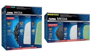 Fluval External Filter Media Pack 6 Month Value Kits 107 207 307 407 Fish Tank - Picture 1 of 3