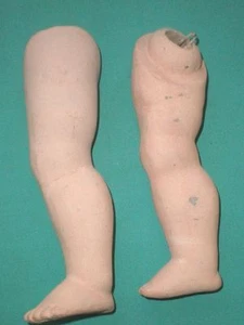 Patas de muñeca antiguas para un cuerpo de composición, 7,25", repuesto, Alemania - Imagen 1 de 5