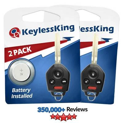 2 Remote for 2013 2014 2015 2016 2017 Subaru Impreza Forester WRX XV CWTWB1U811 Foto 1 de 4