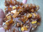d7 pierres précieuses naturelles ambre baltique perles de charme pierres précieuses médecine bijoux 110 gr 21,5 pouces