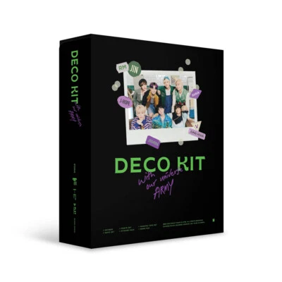BTS DECO KIT with our universe ARMY Decobook+PhotoSET+Sticker Pac+Etc+Tracking#