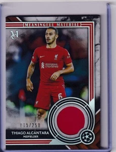 Parche Thiago Alacantara Topps Museo UEFA Champions League 2022/23 5/250 - Imagen 1 de 2
