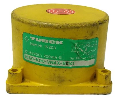 Turck NI60-K90-VN4X-B2141 15203 10-65 V DC Inductive Proximity Sensor - Image 1 of 4