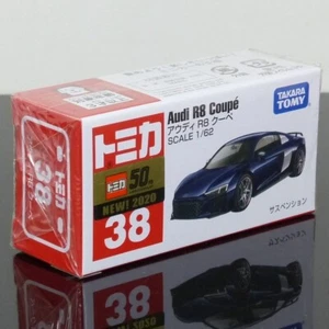 UK Stock - Tomica 38 Audi R8 “First Edition” blue BOXED SEALED - Picture 1 of 1