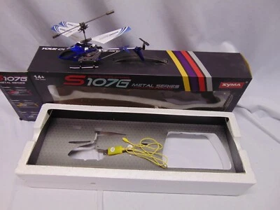 Syma S1076 metal series 3 channel infrared RC mini Helicopter gyroscopes system - Image 1 of 4