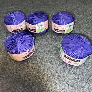 5 New Louisa Harding Yarns KIMONO RIBBON 100% Nylon Color O7 Purple - Picture 1 of 4