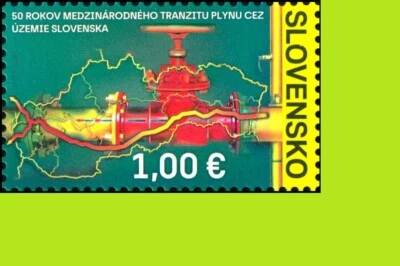 Slovakia 2022 Natural Gas Transshipment in Slovakia - MNH - Image 1 of 2