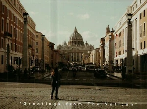 *Vatican-"Greetings From The Vatican"   ...Rome, Italy-  (Postcard)- {*Pro-3}- - Picture 1 of 2