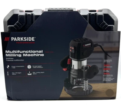 Parkside Performance PPMF 710 A1 Multi Router with Edges Upper Angle Milling Module New - Image 1 of 4