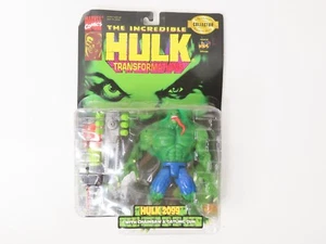 Marvel Incredible Hulk Transformations Hulk 2099 Chainsaw Gatling Gun Toybiz - Picture 1 of 5