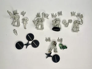 Chaos Space Marine Terminators Metal Warhammer 40k Classic (3 Full, 2 Partial) - Picture 1 of 2