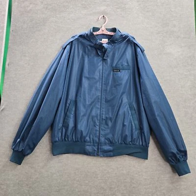 Chaqueta Members Only Hombre XXT Azul Manga Larga Logo Poliéster Algodón Nylon Foto 1 de 4